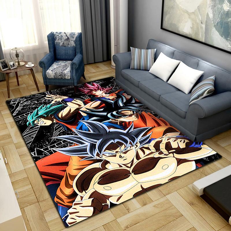Dragon Ball  Area Carpet for Living Room Bedroom Home Decor Cool Movie Mat Floor Mat -LXR12