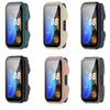 Full Protective Case For Huawei Band 9 Screen Protector Cover PC Shell +tempered glass Film for Huawei band 8 Accessories 2in1