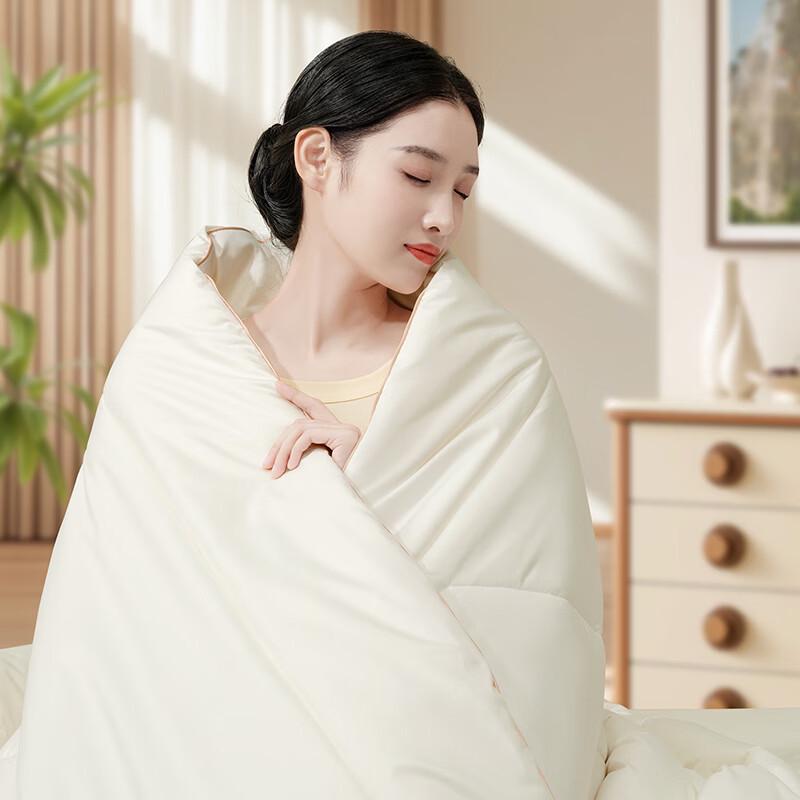 Mercury Home Textiles Snow Velvet 100% Australian Wool Quilt