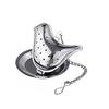 1Pc,Stainless Steel Chain Tea Leakage Owl Small Teapot House Bird Duck Shell Type Tea Filter Creative Tea Maker