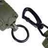Retractable Keychain Heavy Duty Badge Holder Reel with Belt Clip 23'' Steel Wire Cord Heavy Duty Carabiner Key Holder