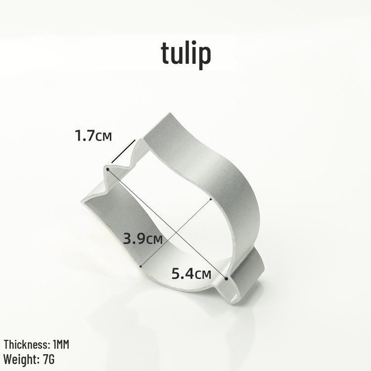 Keksform aus Aluminiumlegierung: Ananaskuchen, Weihnachten, & Ostern Ausstechform Backwerkzeug
