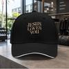 JESUS Letter Print Adjustable Baseball Cap for Unisex Women Lightweight Duckbill Streetwear Hat Hand Washable
