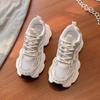 Women Sneakers Autumn Fashion Breathable Casual Shoes Women Mesh Lace Up Comfort Platform Vulcanize Shoes Zapatillas De Mujer