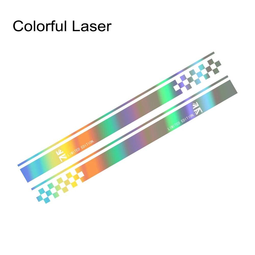 Car Door Side Stickers Auto Racing Sport Decal For Mini Cooper R56 R57 R58 R50 R52 R53 R59 R61 Countryman R60 F60 F55 F56 F54