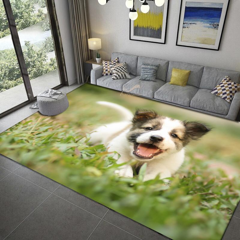 Lovely Pet Dog Carpet Kitchen MatEntrance Doormat Bedroom Floor Decoration Living Room Carpet Bathroom Anti-slip Rug Rug