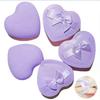 1/2/5pcs Heart-Shaped Makeup Sponge Puff, Reusable Dry Wet Dual Use Candy Cosmetic Sponge for Foundation Powder