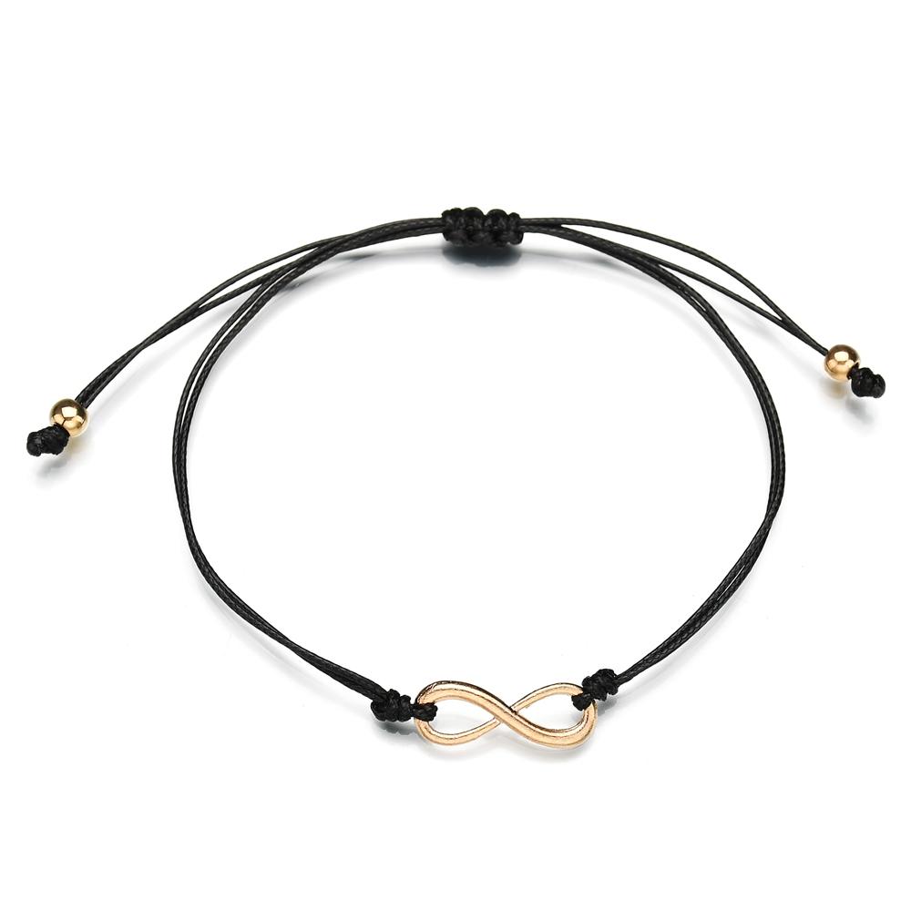 1 Mother's Day Greeting Card Bracelet with Infinite Loop and 8-shaped Braided Rope Bracelet Suitable for Holiday Gift Giving