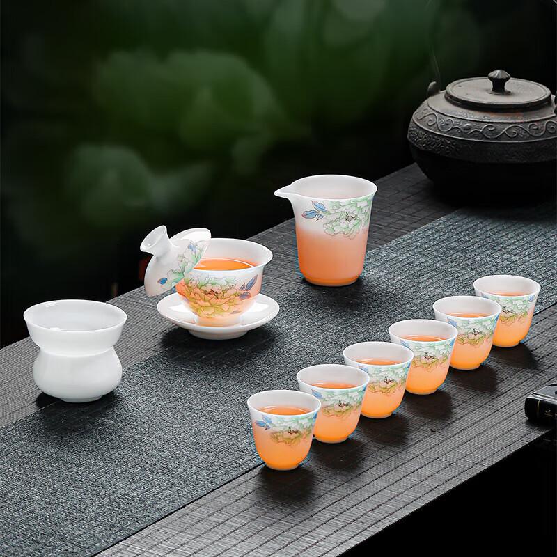 

Tang Hui Ice Jade Porcelain Kung Fu Tea Set