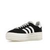 Adidas Gazelle Bold Czarne Białe Damskie Sneakersy Core-Black Cloud-White Core-White HQ6912
