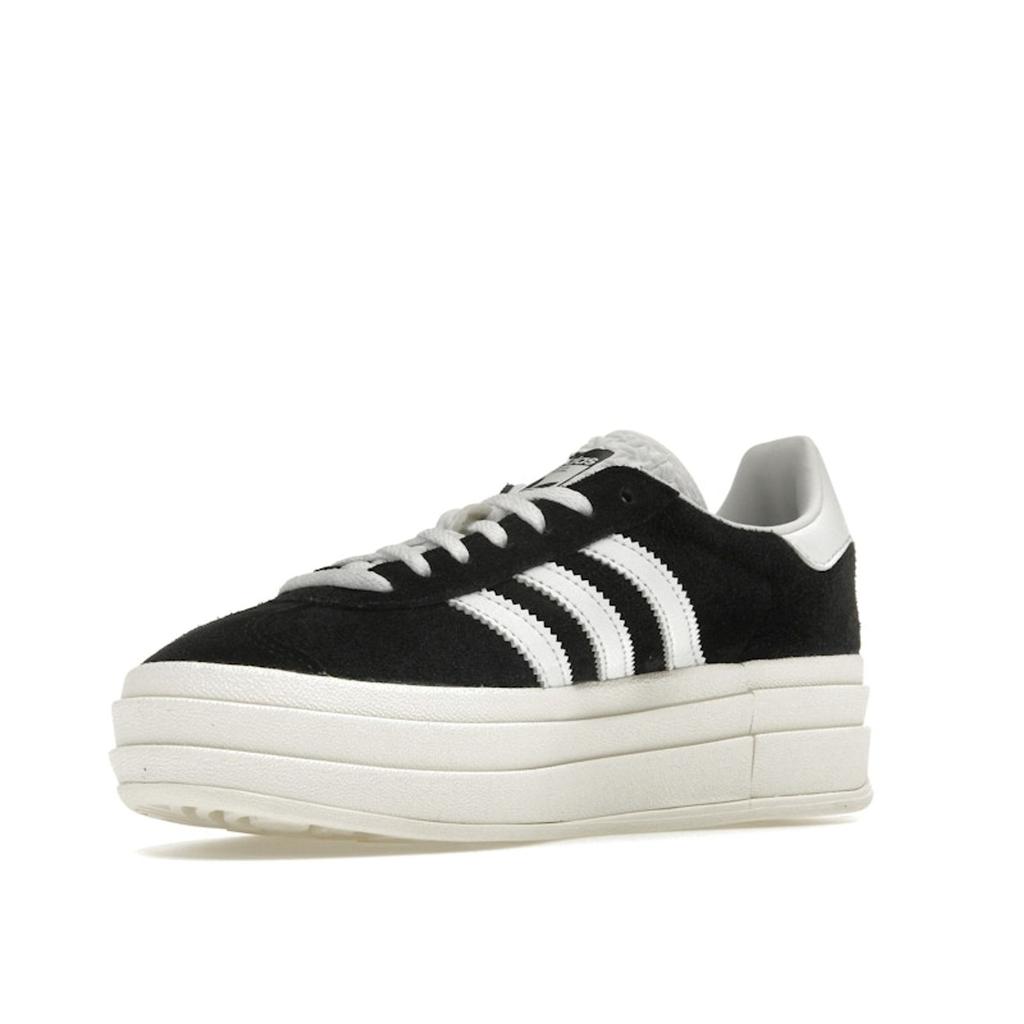 Adidas Gazelle Bold Schwarz Weiß Damen Sneaker Core-Black Cloud-White Core-White HQ6912