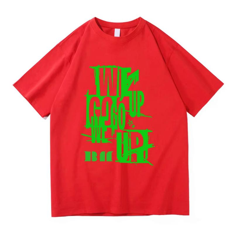 Babymonster Album We Go Up TShirt 2025 Retro UnisexWomen Clothing Vintage Harajuku High Quality Tops for Fans Gifts Cotton TShirts