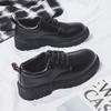 Mode Leder Herren Freizeitschuhe Atmungsaktiv Handgefertigt Herren Business Schuhe Klassische Schwarze Schuhe Flats Herren Anzugschuhe Mokassins