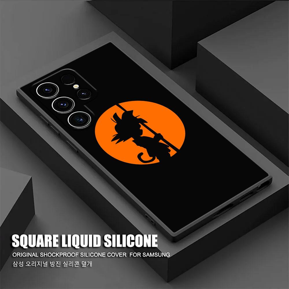 

Phone Case For Samsung Galaxy S26 Ultra Cases S25 FE S24 S23 S21 Ultra S20 S24 FE S22 Plus Cover D-Dragon-Ball-Z Anime Cute Goku Galaxy S20 5G