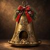 Wild Bird Feeding Display with Christmas Character, Hanging Outdoor Food Station for Garden, Yard, and Porch Use