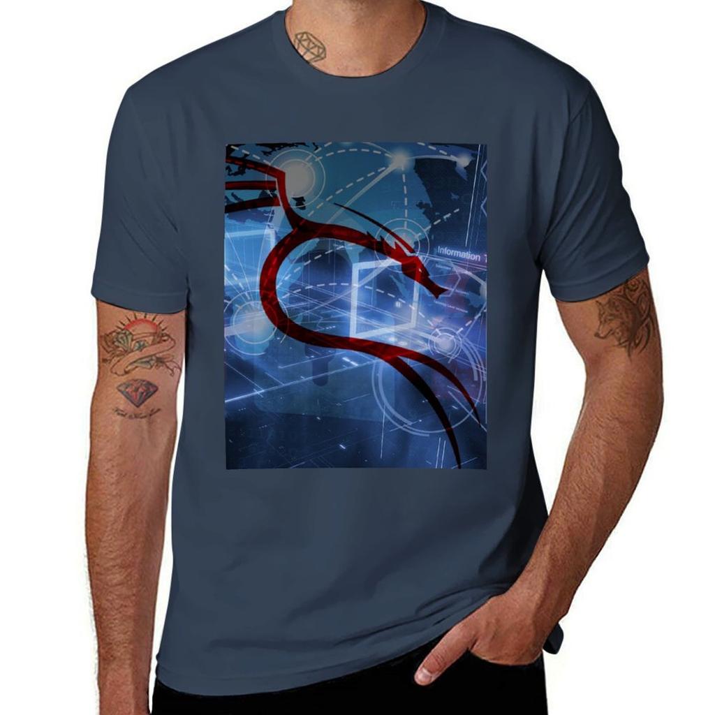 Kali Linux Hacker Tshirt Uv Protection Outdoor Tee Shirt