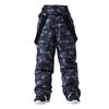 Men Women Snowboarding Pants Suspenders Ski Pants Windproof Waterproof Warm Couple Snow Trousers Waist Protection