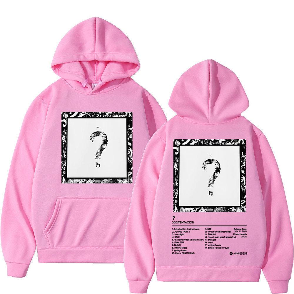 Rapper Xxx Music Album Printed Hoodies Men Women Fashion