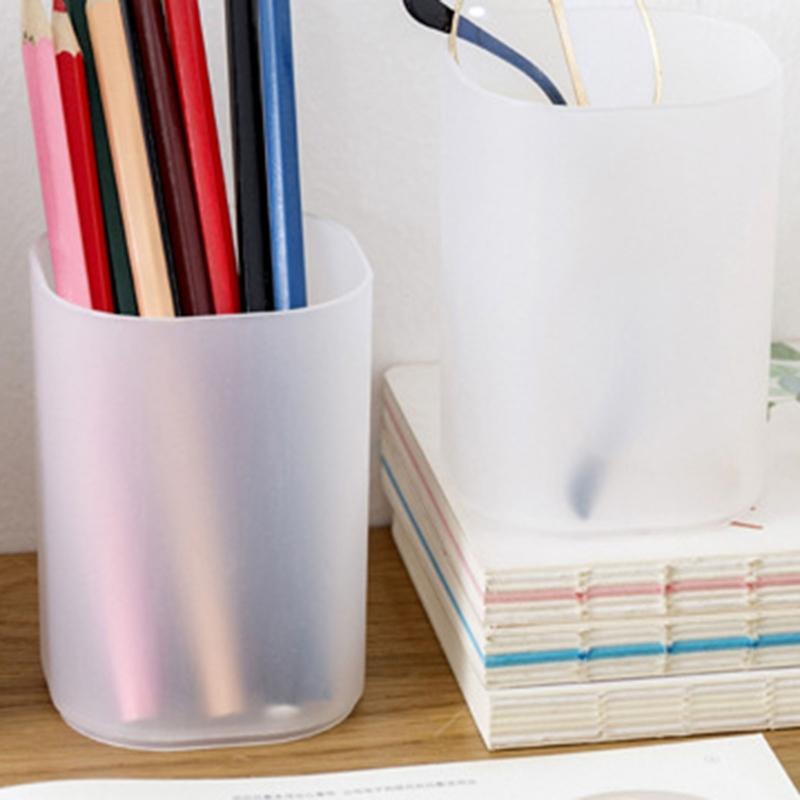 Multifunction Desktop Storage Pen Pot Pencil Display Cup Simple Office School Supplies Stationery Organiser