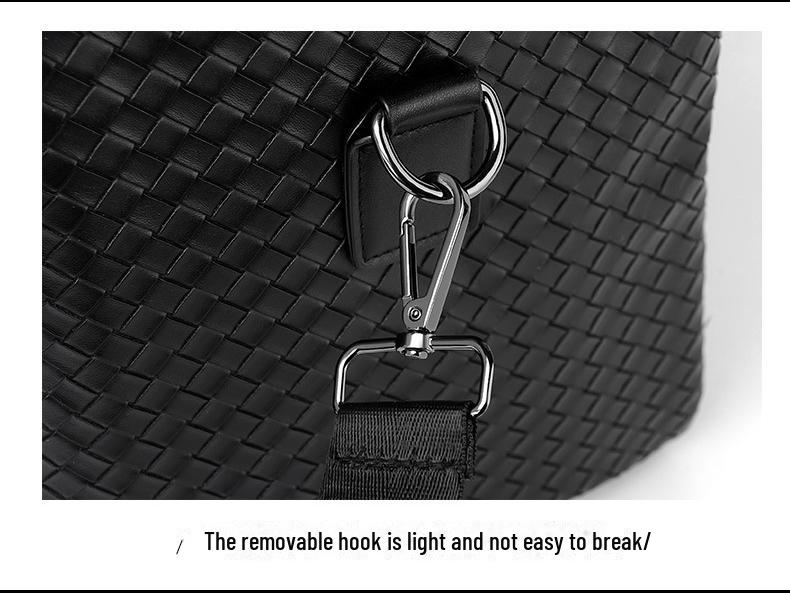 New Spring/Summer Large-Capacity Woven Handheld & Messenger Travel Bag for Leisure & Business