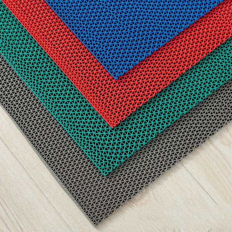Jiuji S-Grid PVC Anti-slip Drainage Mat