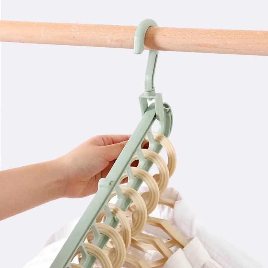 Space Saving Clothes Hangers Wardrobe Clothing Cascading Hanger Magic Multi-port Support Hangers Rack Drying Hanger Storage