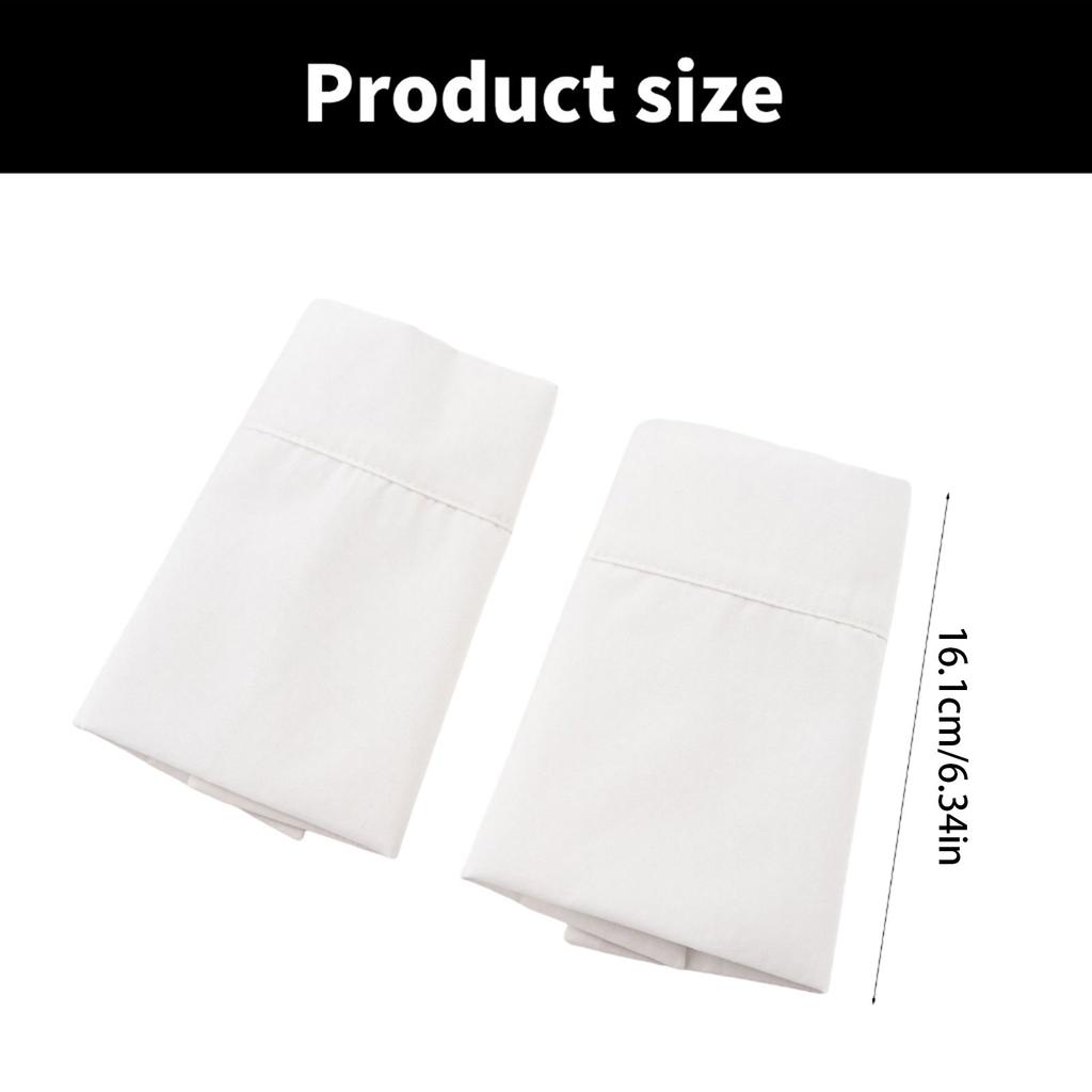 Sleeve Wrist Cuffs Polyester Detachable Striped/Solid Color Shirt Accessory for for Hoodie Sweater Dress Shirt Ornament