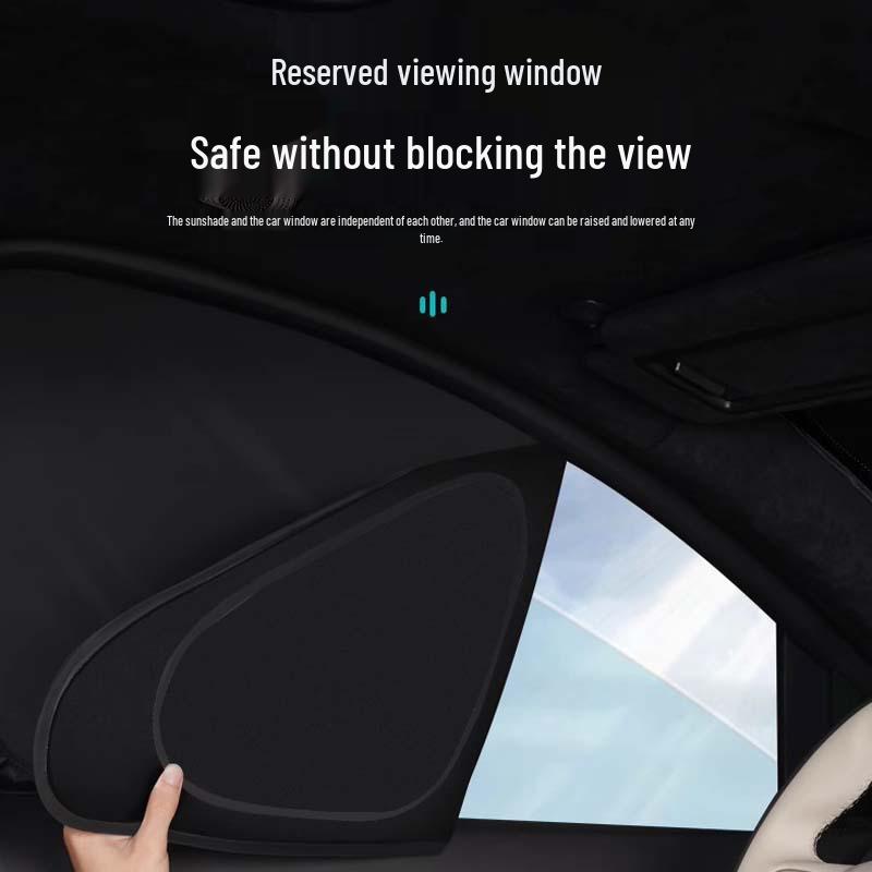Xiaomi SU7 Sunshade Car Window Visor: Heat Insulation & Privacy Curtain for Car Interior