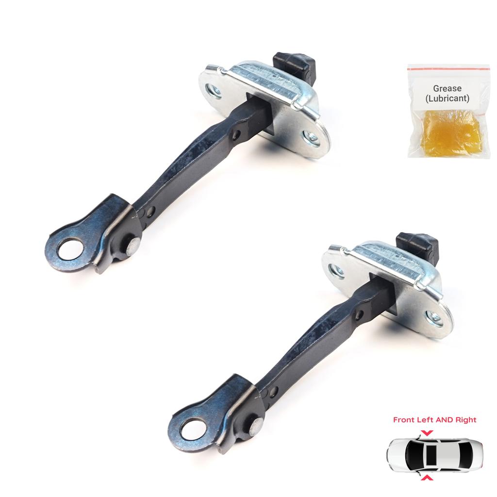 EDP1683-1 2 Pieces Front Door Hinge Brake Stop Check Assy Limiter Strap for Mitsubishi Outlander MK3 GG GF ASX MK1 GA Delica D:5 RVR MK3 GA 5702A239