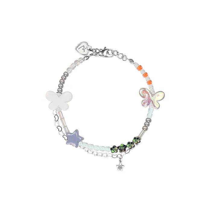 Spring Bead Chain Bracelet
