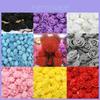 500 Pack Mini Foam Artificial Roses Heads For Wedding Party Home Decor Vibrant Fake Flowers