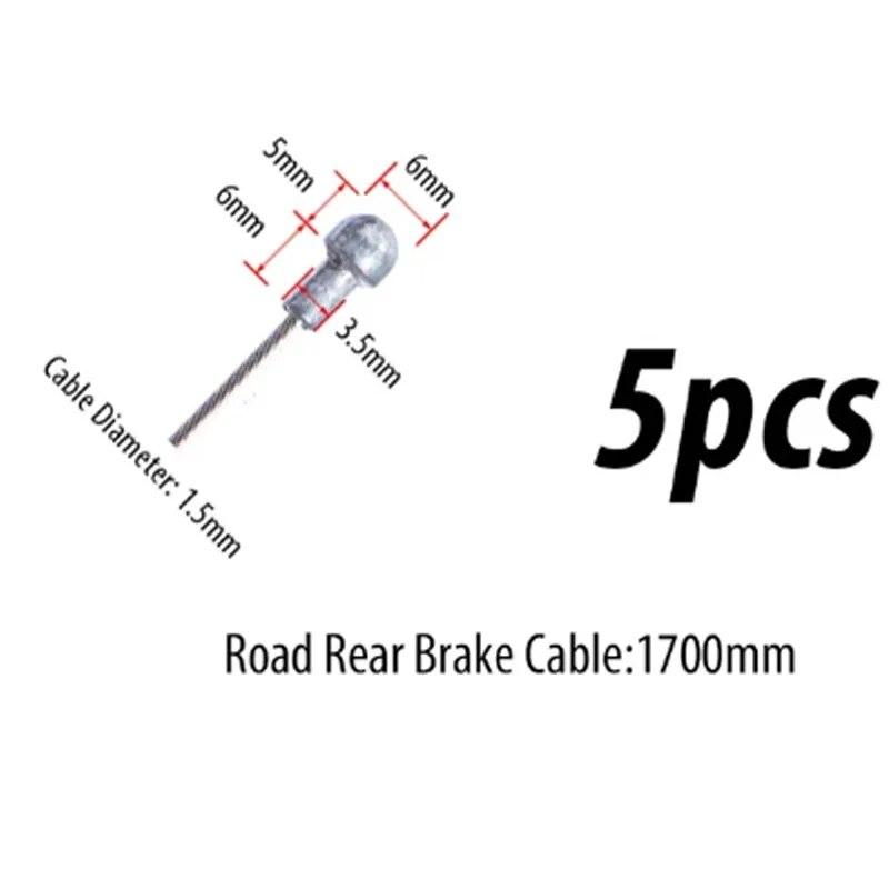 5/10PC Bicycle Brakes Line Road Mountain Bike Brake Cable Bicycle Shift Cable Durable Road MTB Brake Shift Wire