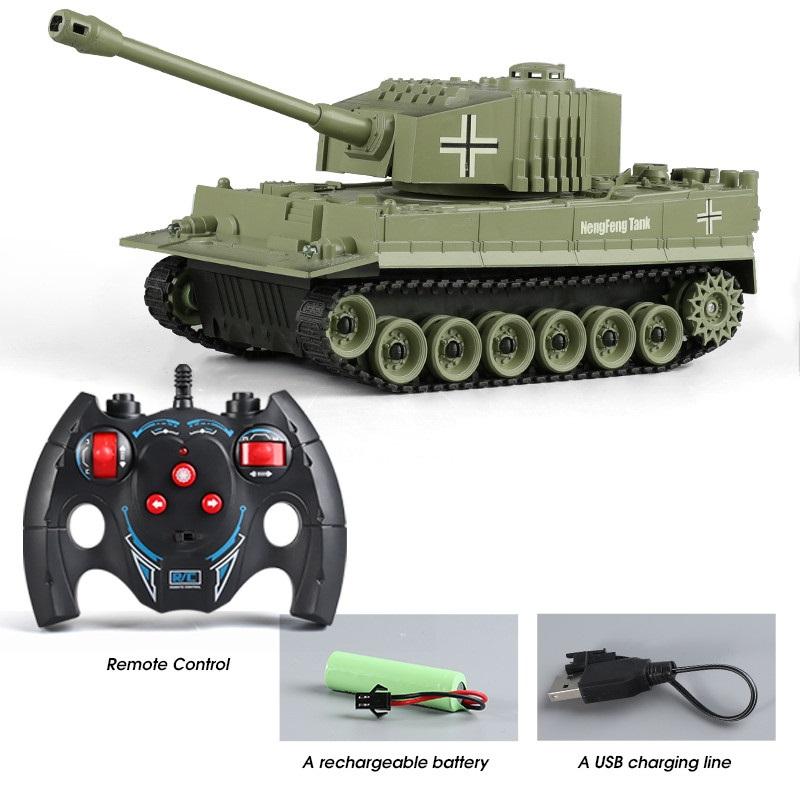 

1/30 Large Rc Tank Battle Car Remote Control War Tanks Model Crawler Radio Control Machine Toys for Boy Children Kids Toys Gift