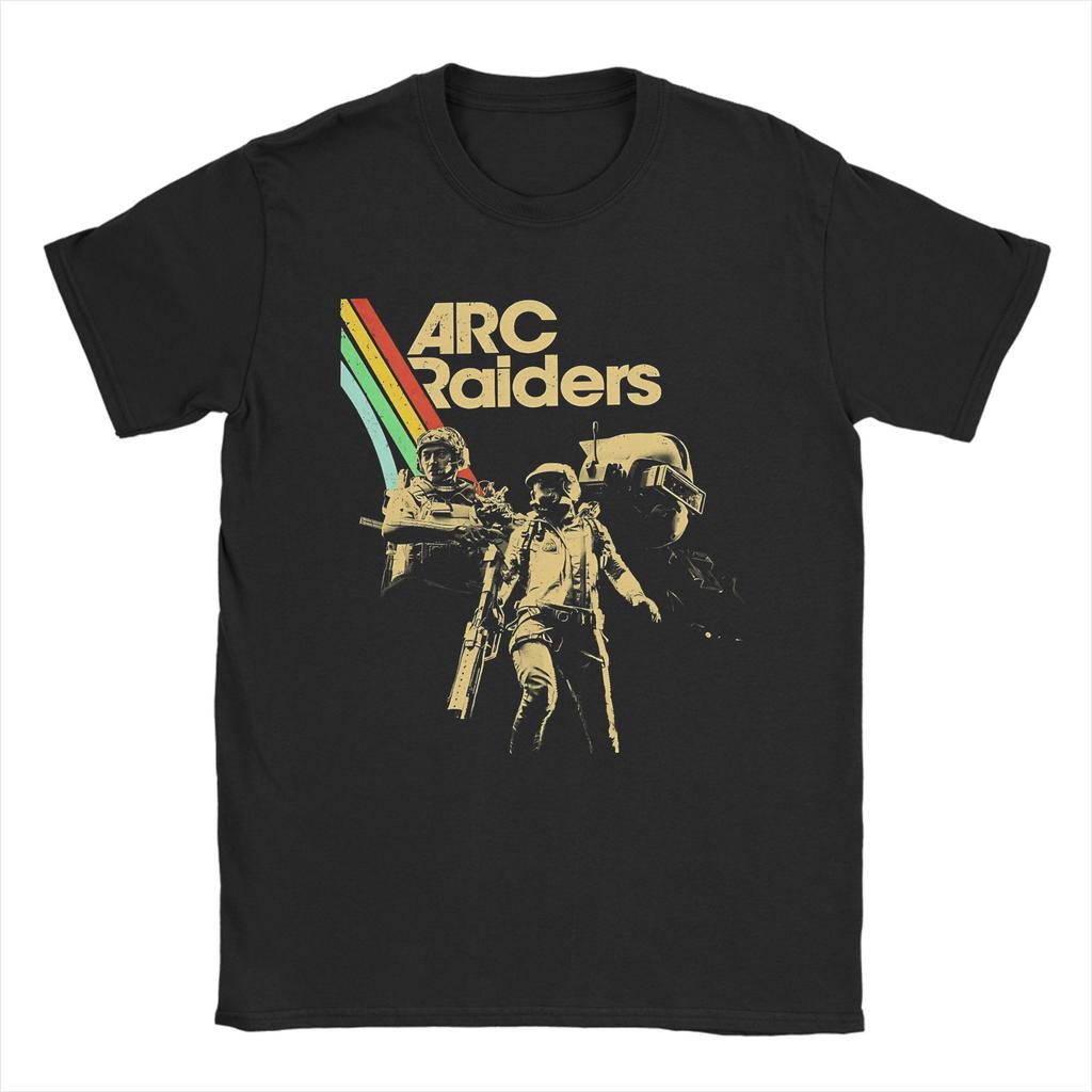 Herren Damen Arc Raiders Videospiele Shirt Baumwolle Grafik T-Shirts Oberbekleidung