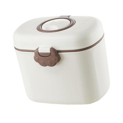 C Dispenser Portable  Ed Milk Powder Dispenser Container with Carry Handle and Scoop for Travel