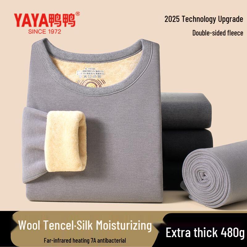 

Мужской термокомплект из кашемира и тенселя YAYA 4XL