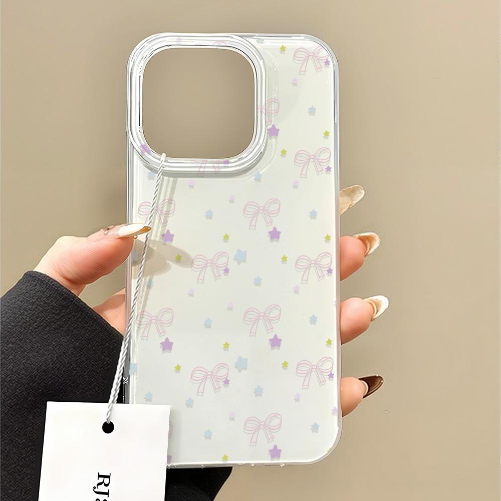 Painted Phone Case for iPhone 12 13 15 16 iPhone 16 12 13 14 15 Pro  14 15 16 Pro Max Coverage Shockproof Anti-Fingerprint Fresh Style Protective Case