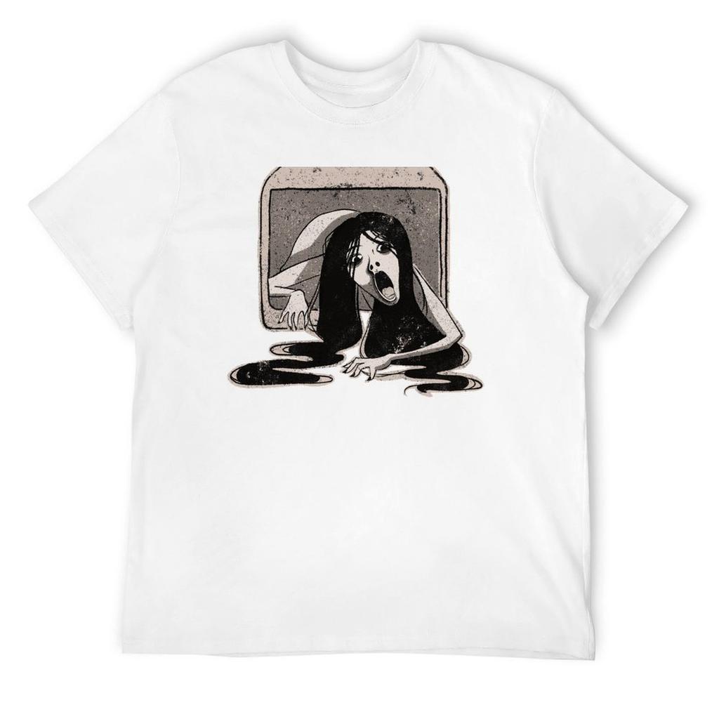 The Grudge T-Shirt custom t-shirts tees hippie clothes Louboutins men t shirts high quality