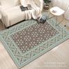 Retro Ethnic Style Carpet, Living Room Floor Mat Bosmia B & B Hotel Carpet Outdoor Tent Mat