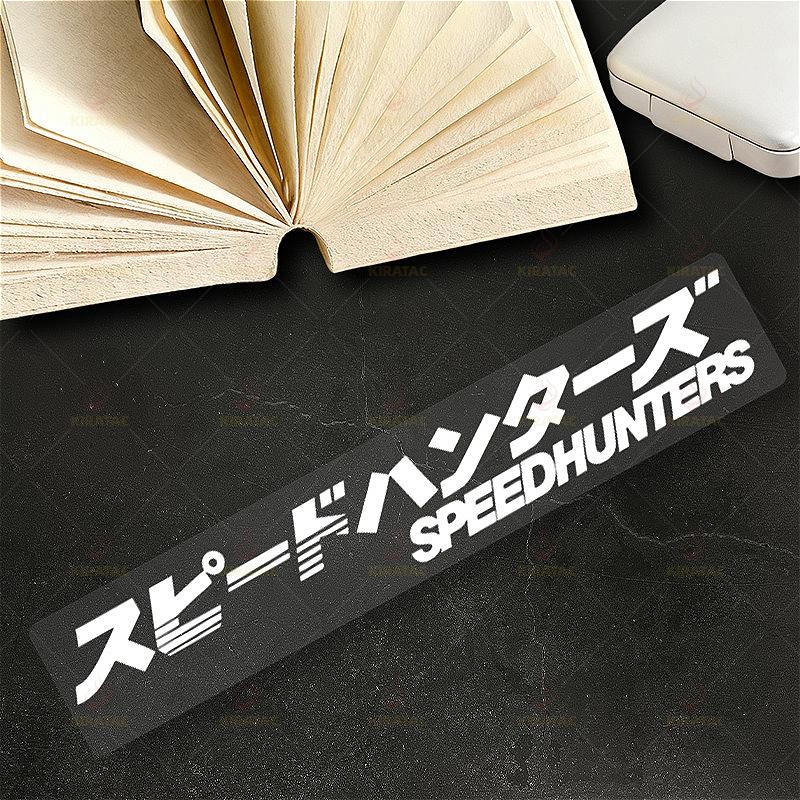

1pc Speedhunters Motorcycle Stickers Waterproof for Motorcycle Helmet Fuel Tank Fairing Car Window Bicycle Universal Vinyl Decal 18x3cm