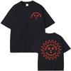 Rawayana Dov'è il Doposole Viso Double-Sided Casual Oversize T-shirt Musica Latina Estetica Vintage Unisex Nero Streetwear T-shirt