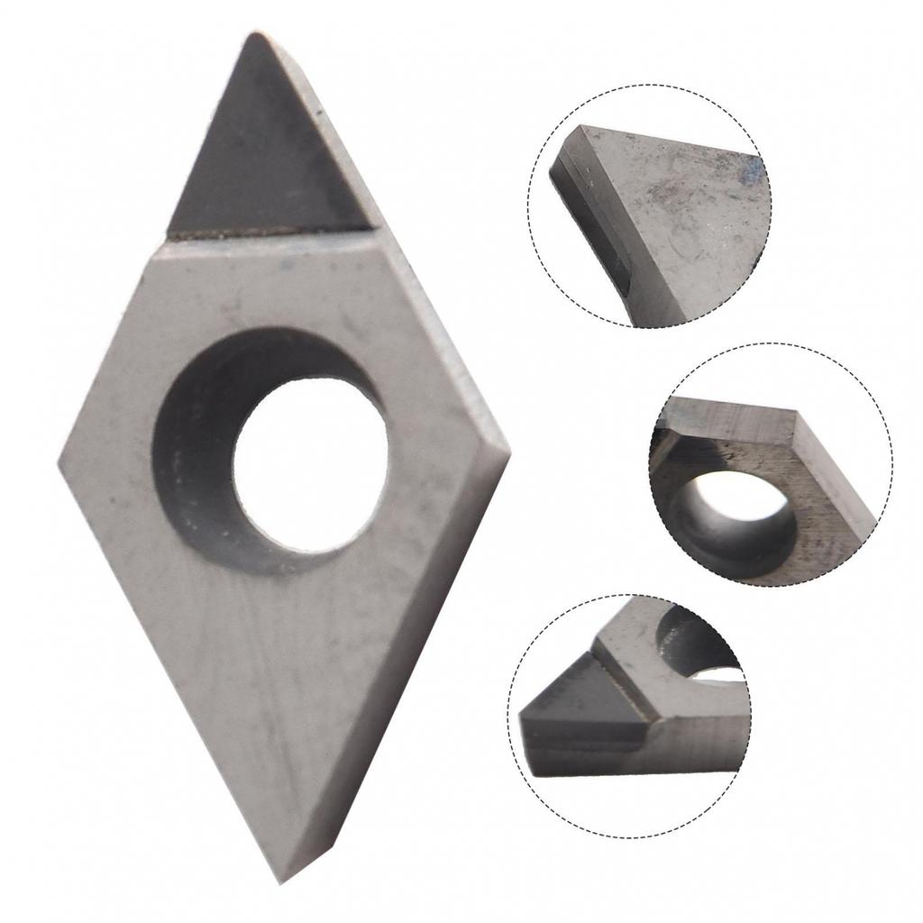 PCD Wendeschneidplatten-Schneidlösungen 2 Stück DCGT070202 für Nichteisenmetalle