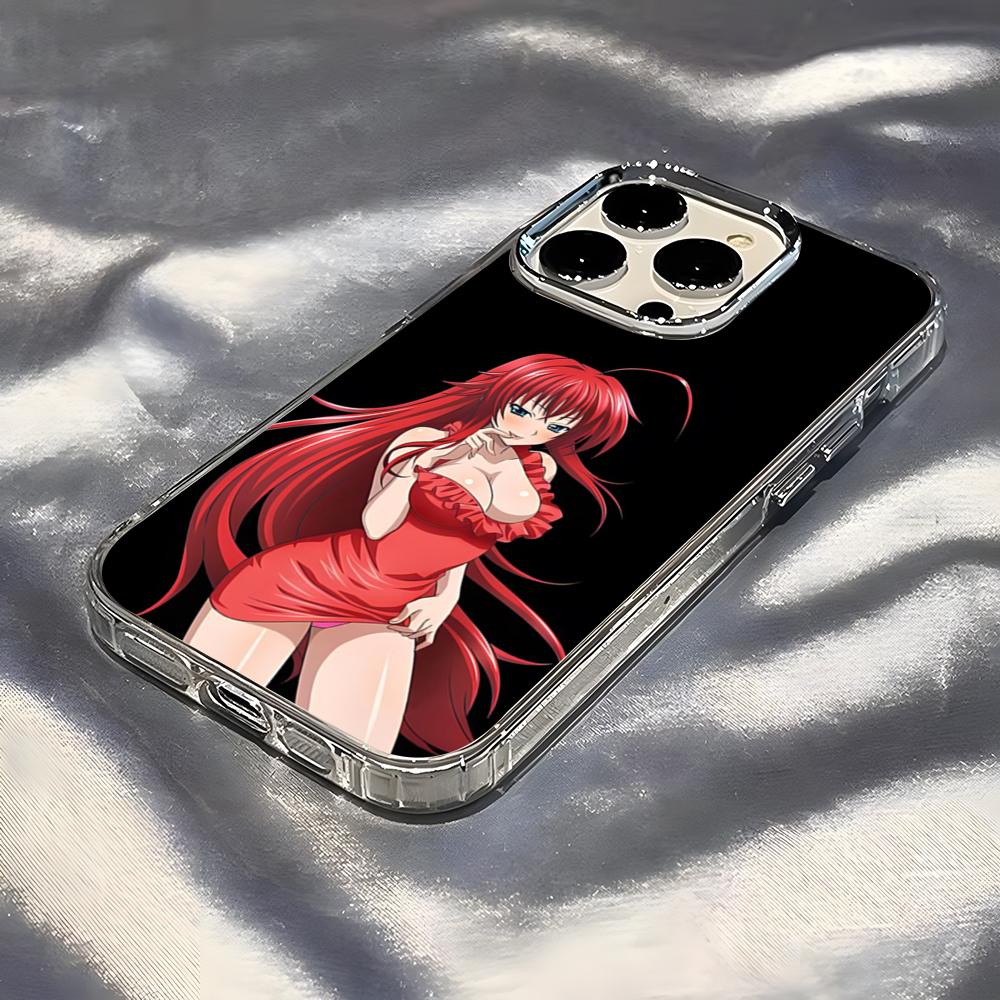 High School DxD Hero Phone Case For IPhone 17 Pro Max 16 15 14 Pro Max IPhone 13 Pro Max 11 Plus Transparent Cover