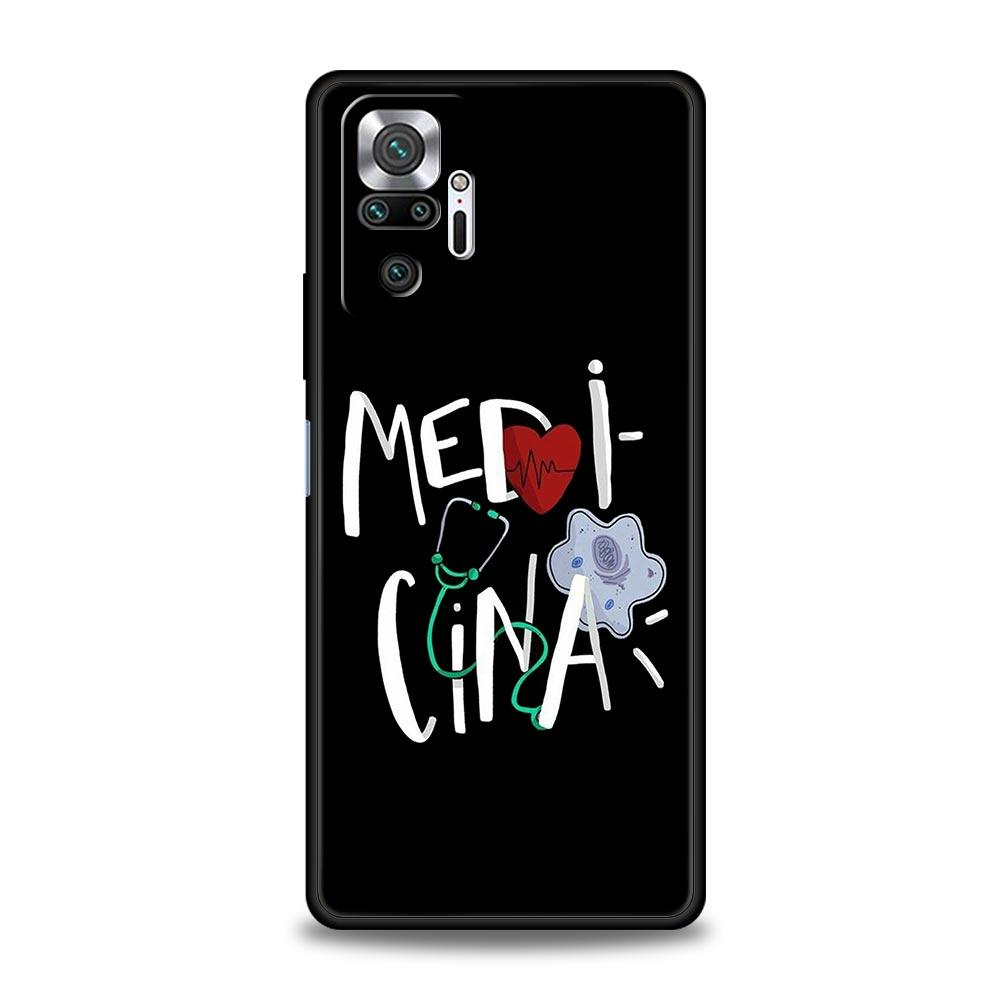 Phone Case For Xiaomi Redmi Note 14 13 12 5G 11 10 Pro Plus 4G 9S 9 14C 13C 12C 10C 9C 9A Cover Doctor Nurse Medical Medicine