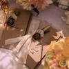 Wedding Vow Booklet: Bride and Parents' Speech Cards