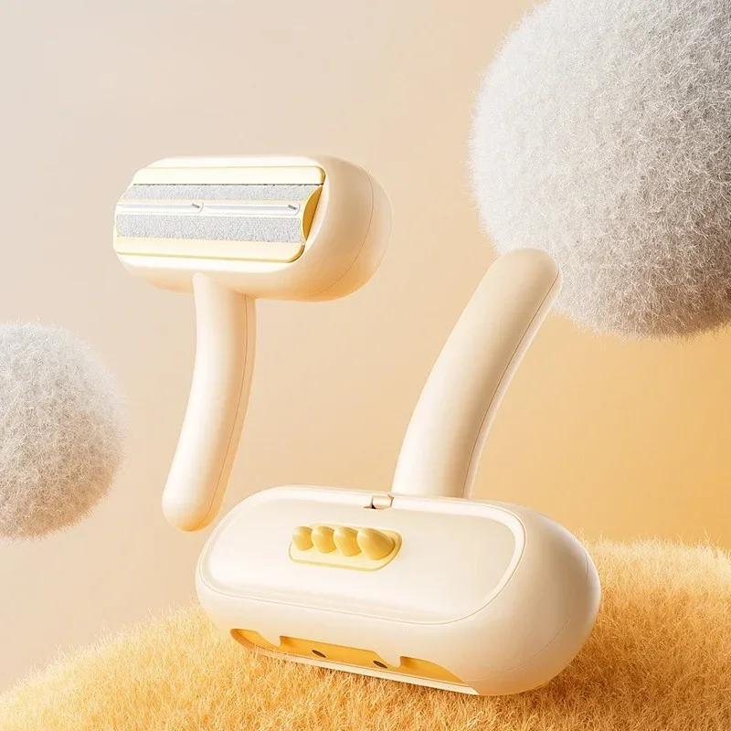 Tierhaarentferner, wiederverwendbare Rolle, Katzen- und Hundehaarentferner für Möbel, Couch, Teppich, Kleidung, Bett, tragbares Fellentfernungswerkzeug