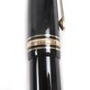 Great MONTBLANC fountain pen Meisterstück 149 Cap type Black gold 14K mens Used