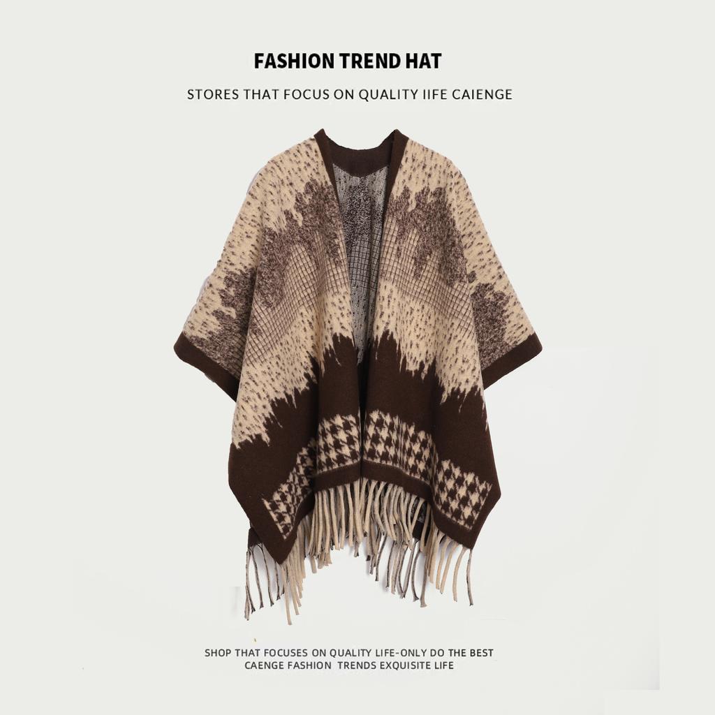 K pokožke šetrný a priedušný Teplý a všestranný Domáci, Jesenný a zimný Dámsky cestovný šál, Hrubý plášť, Klimatizačná deka