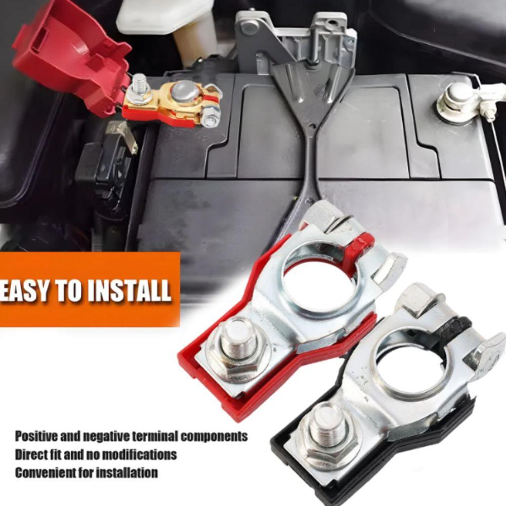 Top Post Wire Cable Clamp Positive Negative Terminal Connectors Battery Terminals Automotive