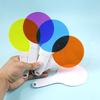 5PCS Color Mixing Toy Science Red Green Yellow Optical Filter Juguetes Educativos Montessori Sensoriales Juegos Didácticos Kids